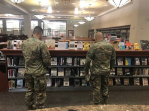 Book Display for Veterans