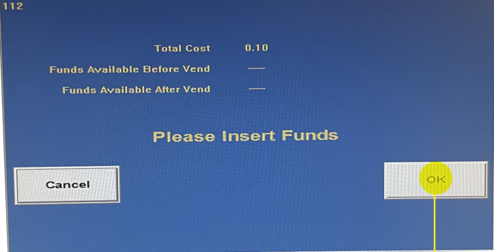 insert funds window