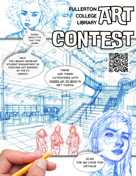 Library Art Contest Flyer